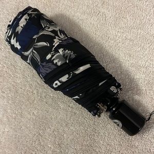 Frosted Floral Automatic Mini Umbrella